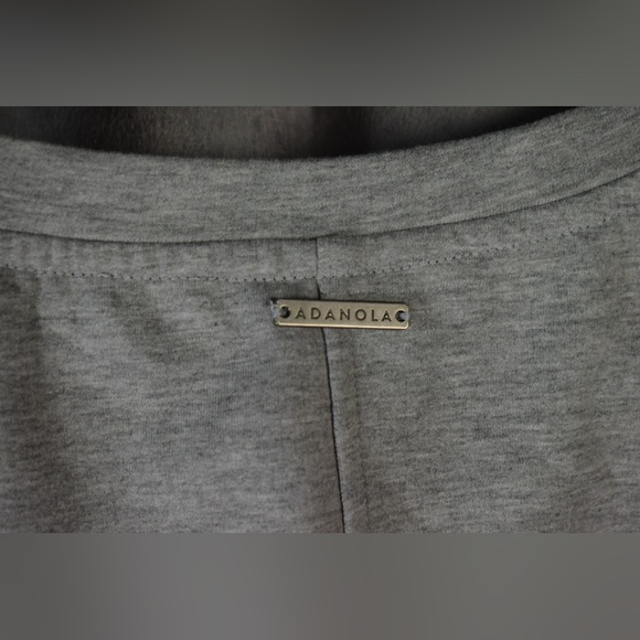 Adanola womens small Cropped Sweater Grey - Picture 3 of 4